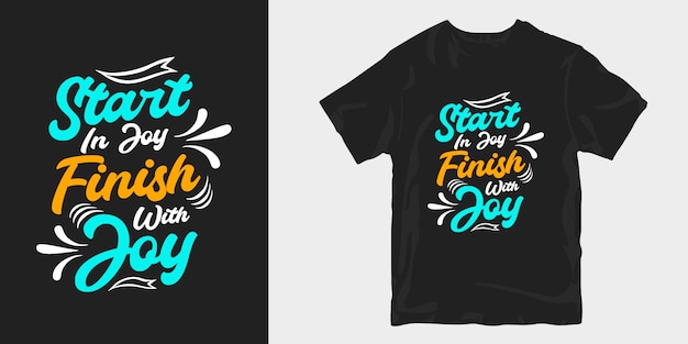 Download Inspirational slogan quotes saying t shirt merchandising design | Premium Vector
