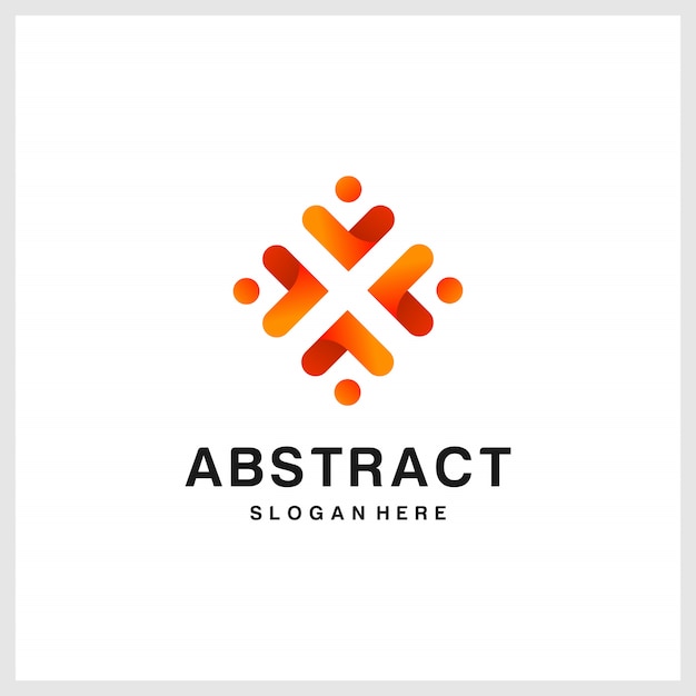 Download Free Inspired Abstract Logo Design Orange Modern Premium Premium Vector Use our free logo maker to create a logo and build your brand. Put your logo on business cards, promotional products, or your website for brand visibility.