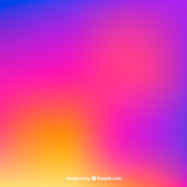Instagram background in gradient colors