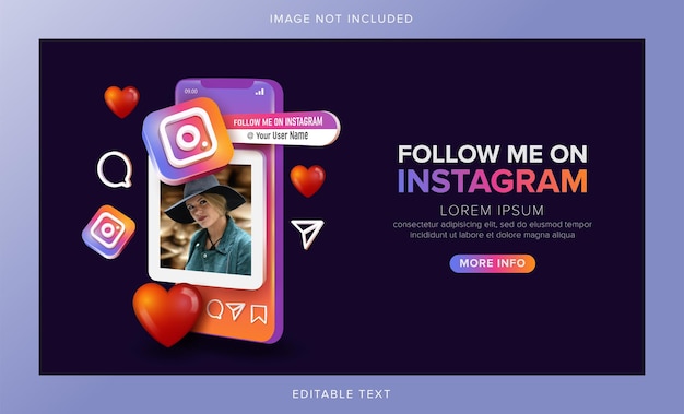 Follow Me Instagram Images Free Vectors Stock Photos Psd