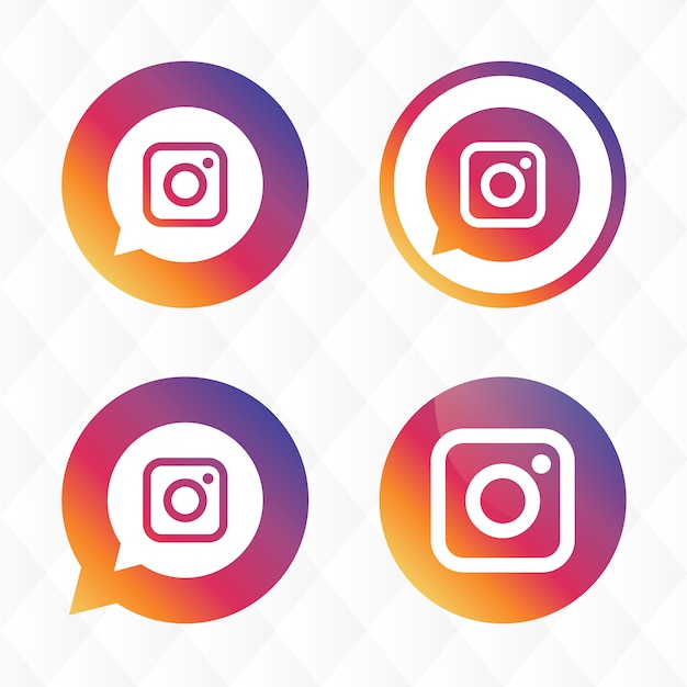 Instagram icon design Vector | Free Download