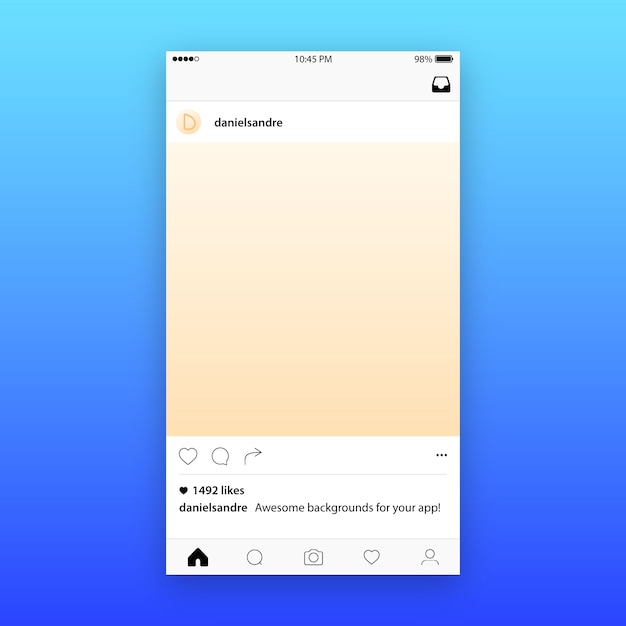 app for instagram posts layout