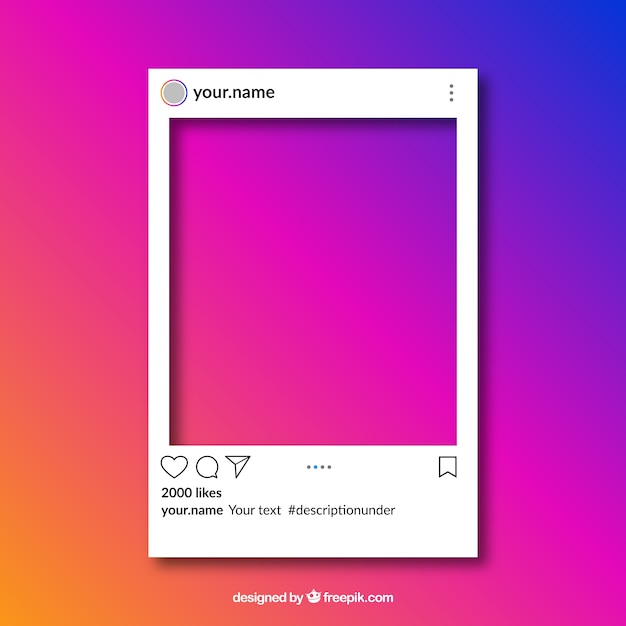 Instagram Background Template