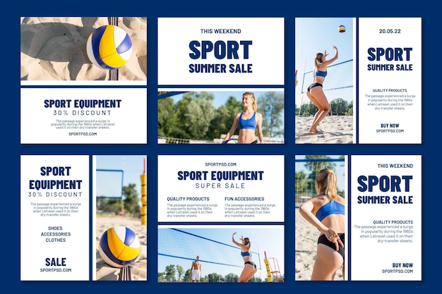 beach volleyball posts