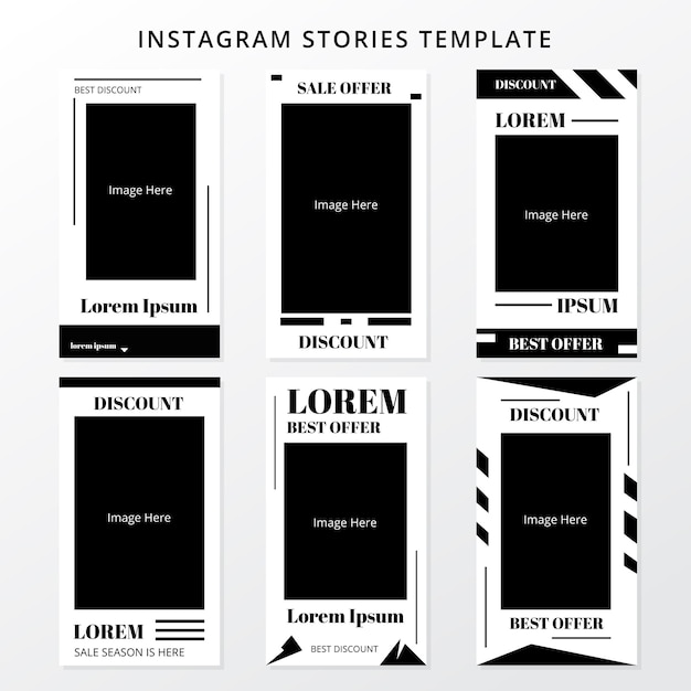 Download Free Instagram Stories Templates Set Premium Vector Use our free logo maker to create a logo and build your brand. Put your logo on business cards, promotional products, or your website for brand visibility.