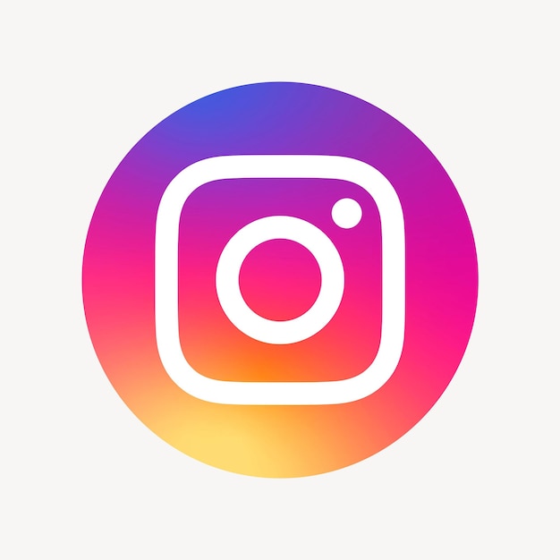Instagram 벡터 소셜 미디어 아이콘입니다 2021년 6월 7일 방콕 태국 무료 벡터