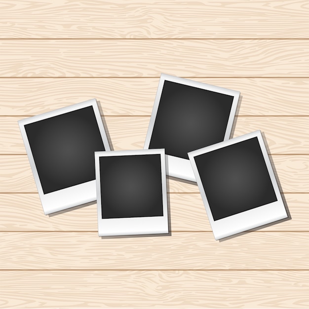 Instant photo frames Vector | Free Download