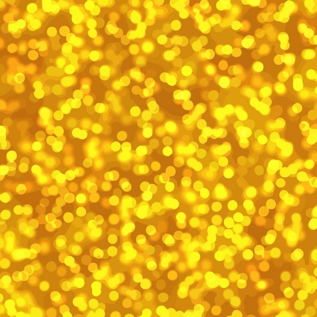 Free Vector Intense Yellow Bokeh Effect Background