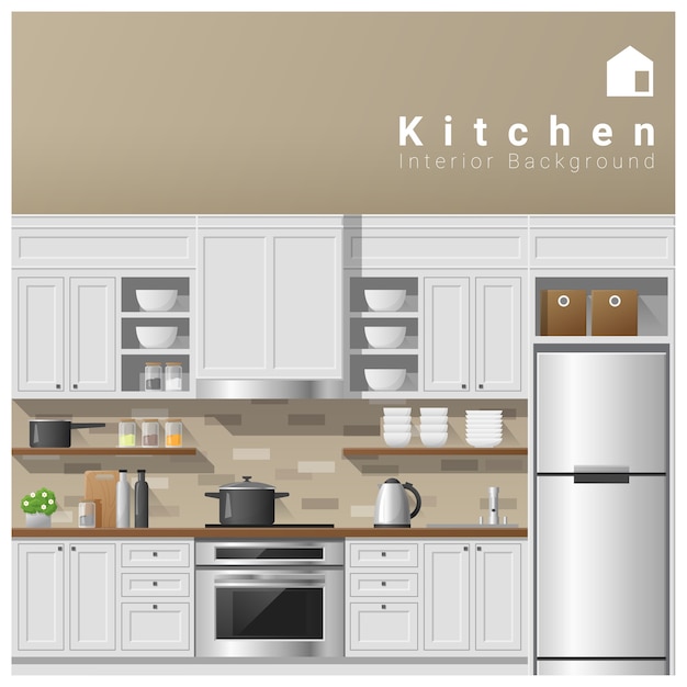 Kitchen Interior Background - Home of Interior Design