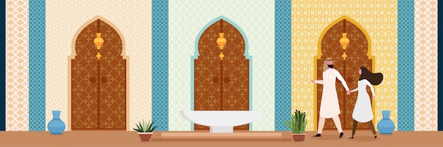 The Interior Design In Oriental Style Turkish Arabian Or