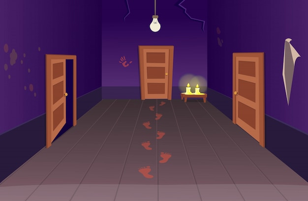 Haunted House Inside Cartoon