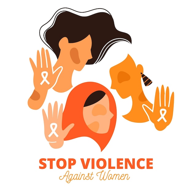 Free Vector | International day for the elimination of violence against ...