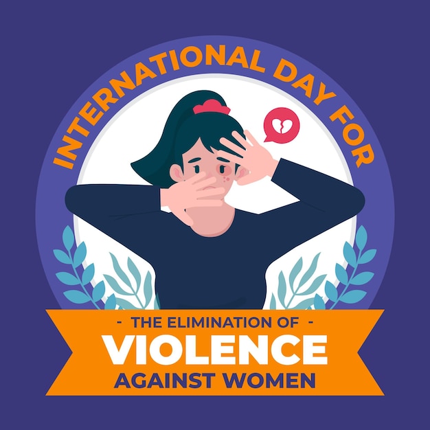 Free Vector | International Day For The Elimination Of Violence Against ...