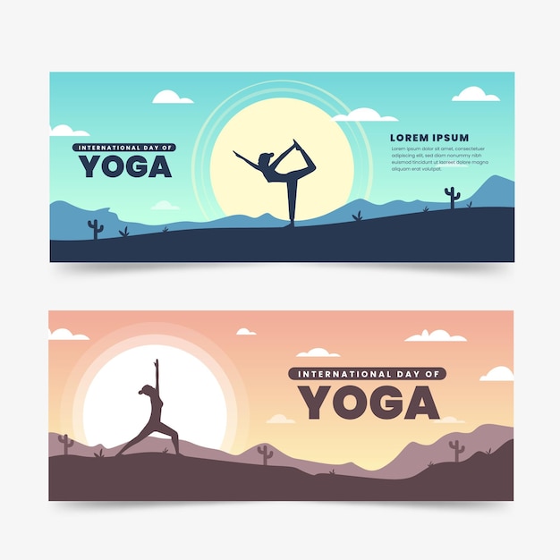 Download Free Yoga Day Banner Images Free Vectors Photos Psd Use our free logo maker to create a logo and build your brand. Put your logo on business cards, promotional products, or your website for brand visibility.