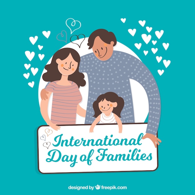 International family day background