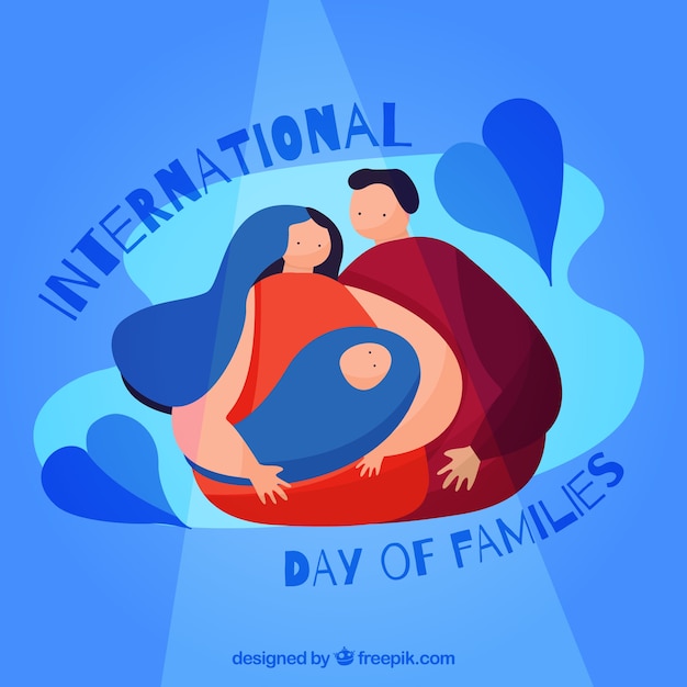 International family day background