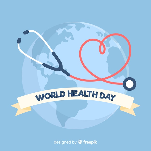 International health day background Vector | Free Download