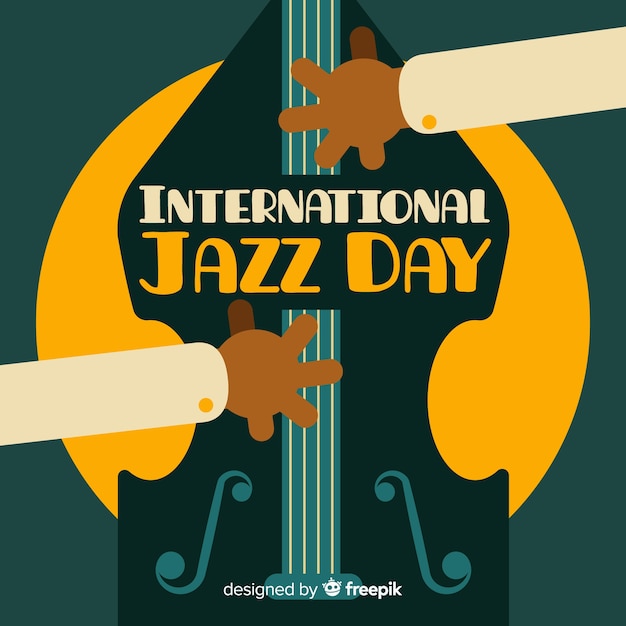 International jazz day Vector Free Download