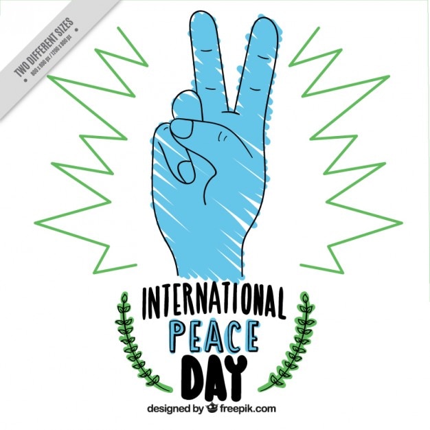 Free Vector | International peace day