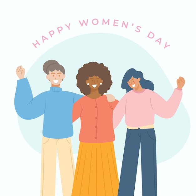 Free Vector | International women day illustration