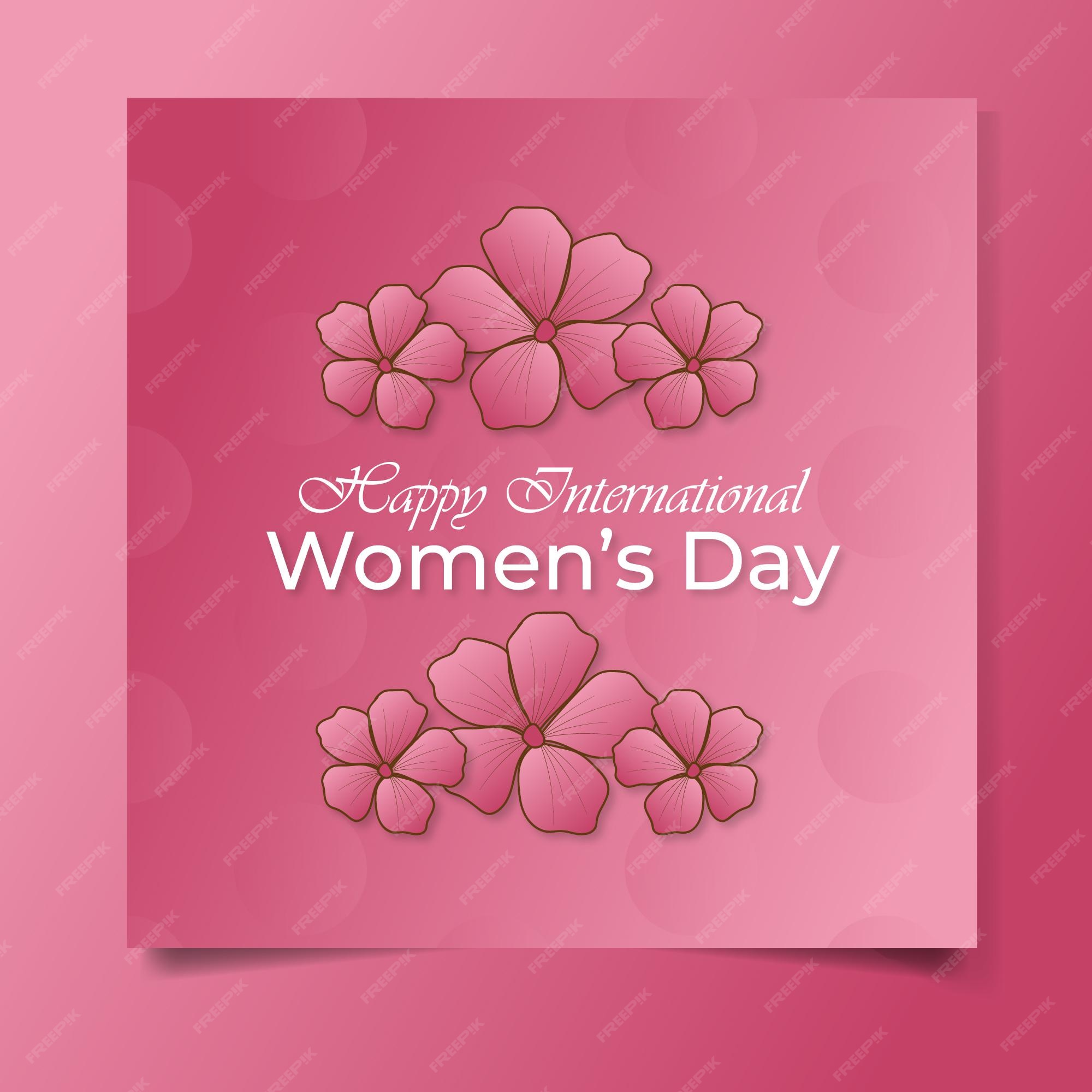 Premium Vector International Women Day Social Media Post 4202