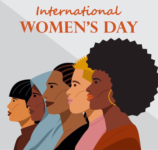 Premium Vector | International women's day illustration