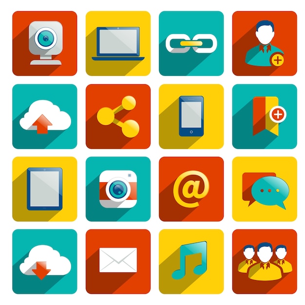 Download Free Vector | Internet icons