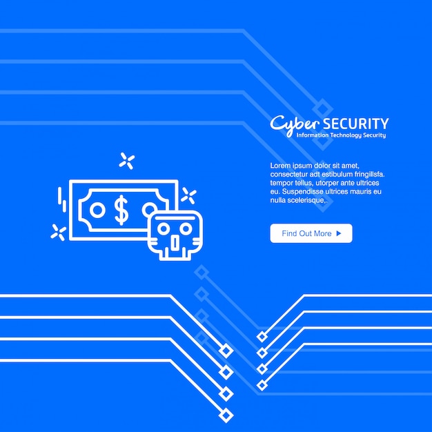 Premium Vector Internet Security Design With Logo And Typography Vector