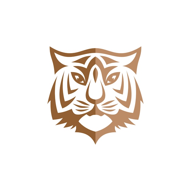 Download Free Intimidating Tiger Front View Theme Logo Template Premium Vector Use our free logo maker to create a logo and build your brand. Put your logo on business cards, promotional products, or your website for brand visibility.