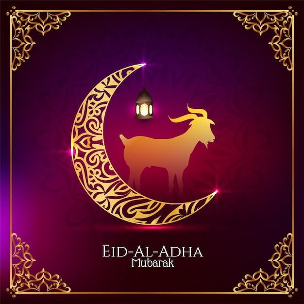 Premium Vector Islamic Festival Eid Al Adha Mubarak Classic Background 1715