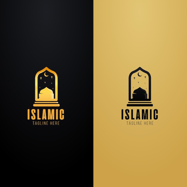 Download Free Download This Free Vector Islamic Logo Set In Two Colors Use our free logo maker to create a logo and build your brand. Put your logo on business cards, promotional products, or your website for brand visibility.