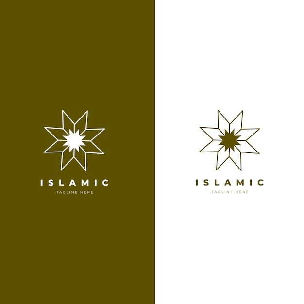 Islamic logo template | Free Vector