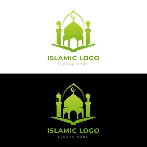 Free Vector | Islamic logo template