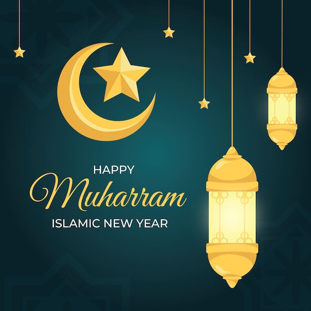 Islamic new year celebration | Free Vector