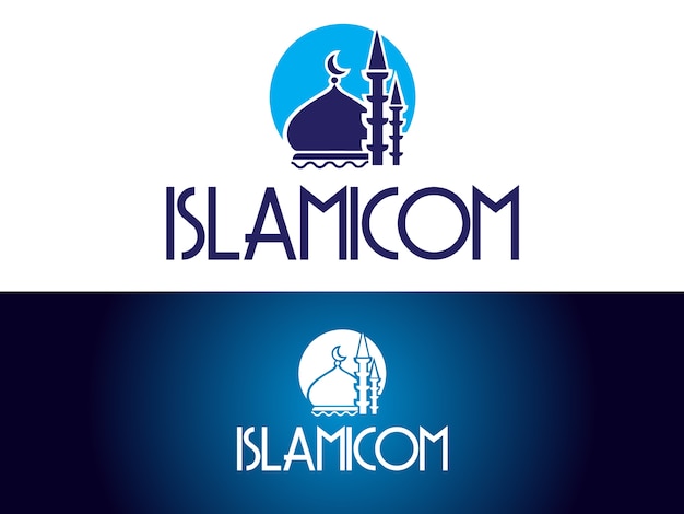 Premium Vector Islamic Youtube Channel Logo Design