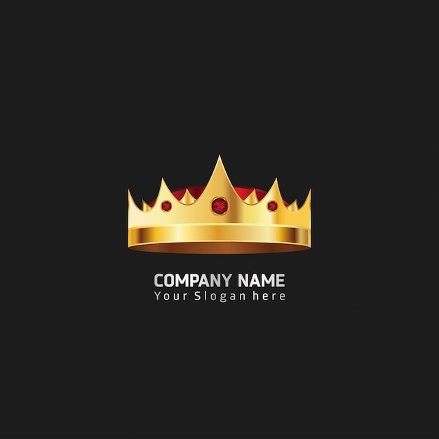 Download Free Isolated Golden Crown On Black Background Premium Vector Use our free logo maker to create a logo and build your brand. Put your logo on business cards, promotional products, or your website for brand visibility.