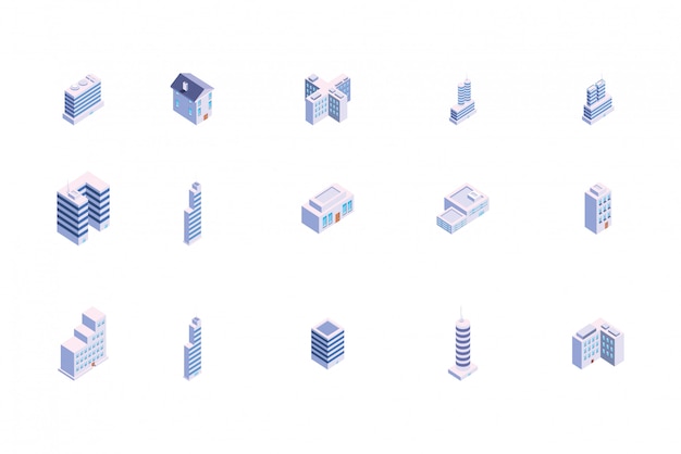 Download Free Isolated Isometric White City Buildings Set Premium Vector Use our free logo maker to create a logo and build your brand. Put your logo on business cards, promotional products, or your website for brand visibility.