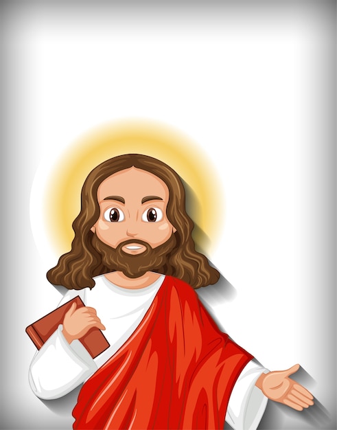 Jesus Cartoon Character