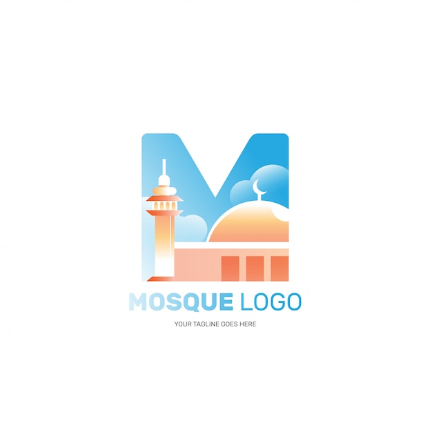 Download Free Isolated Mosque Logo For Islamic Muslim Company Branding Premium Vector Use our free logo maker to create a logo and build your brand. Put your logo on business cards, promotional products, or your website for brand visibility.