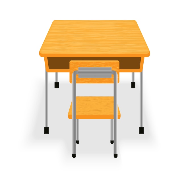 Premium Vector Isolated Of Table And Chair 3925