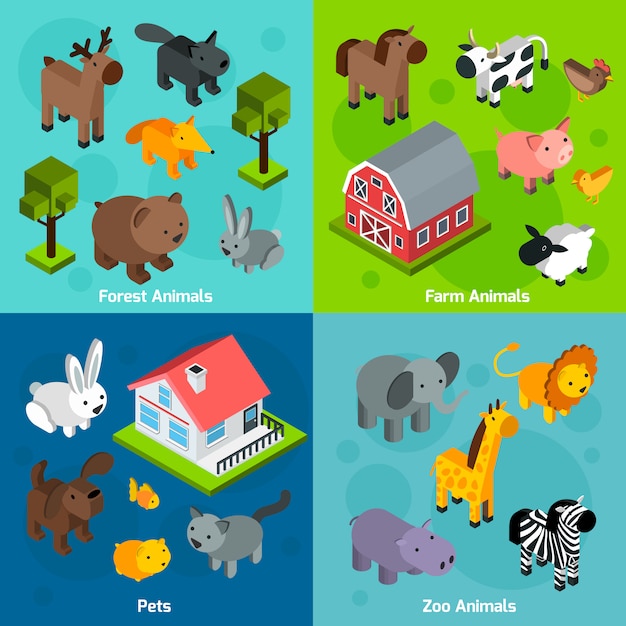 Download Free Download Free Isometric Animals Set Vector Freepik Use our free logo maker to create a logo and build your brand. Put your logo on business cards, promotional products, or your website for brand visibility.