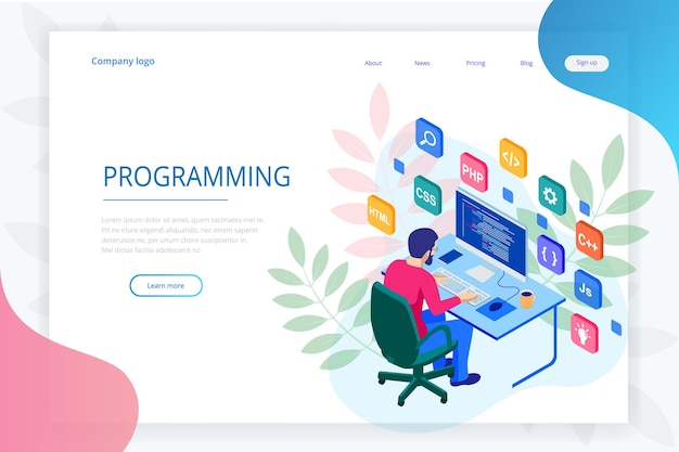 premium-vector-isometric-programmer-coding-new-project-web-developer