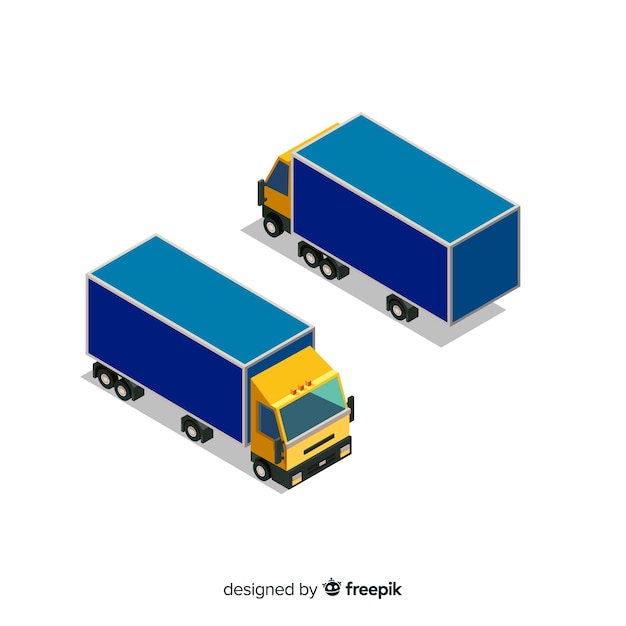 Free Free 339 Truck Isometric Svg SVG PNG EPS DXF File