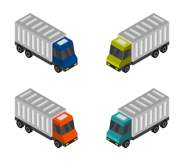 Free Free 339 Truck Isometric Svg SVG PNG EPS DXF File