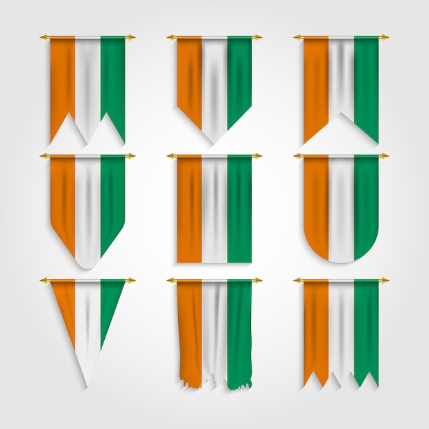 Download Ivory coast flag in different shapes, flag of ivory coast ...