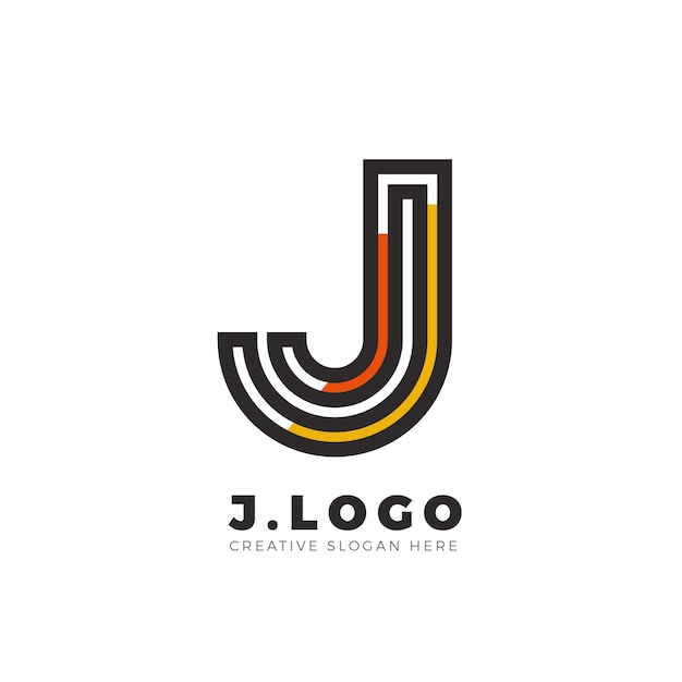 J logo Vector | Premium Download