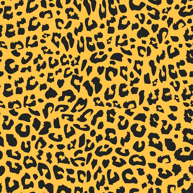 Download Jaguar or leopard skin seamless pattern | Premium Vector