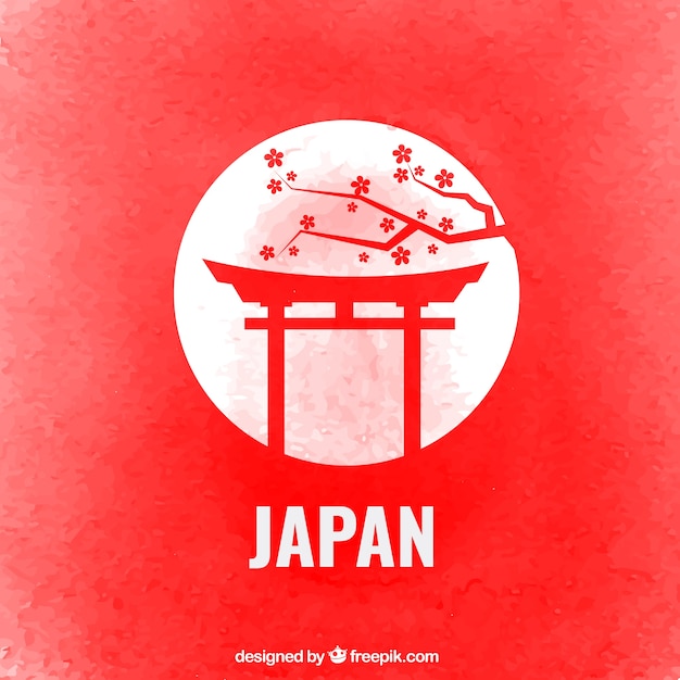 Japan background | Free Vector