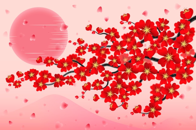 Download Free Japan Cherry Branch Background Premium Vector Use our free logo maker to create a logo and build your brand. Put your logo on business cards, promotional products, or your website for brand visibility.