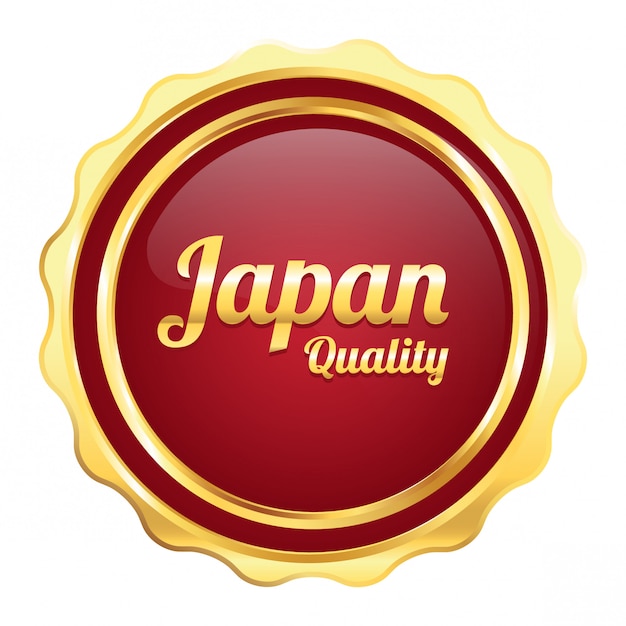 Premium Vector Japan quality label for promotional item or packaging